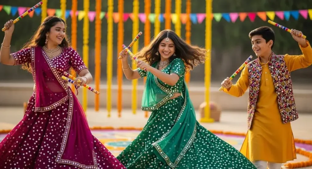 Navratri Garba Captions for Instagram
