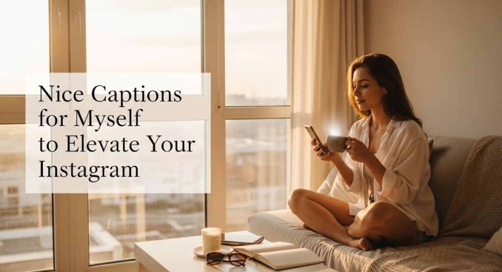 Nice Captions for Myself to Elevate Your Instagram