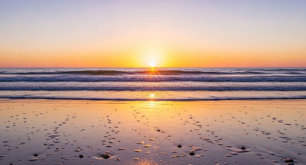 Peaceful Sunset Captions for Instagram