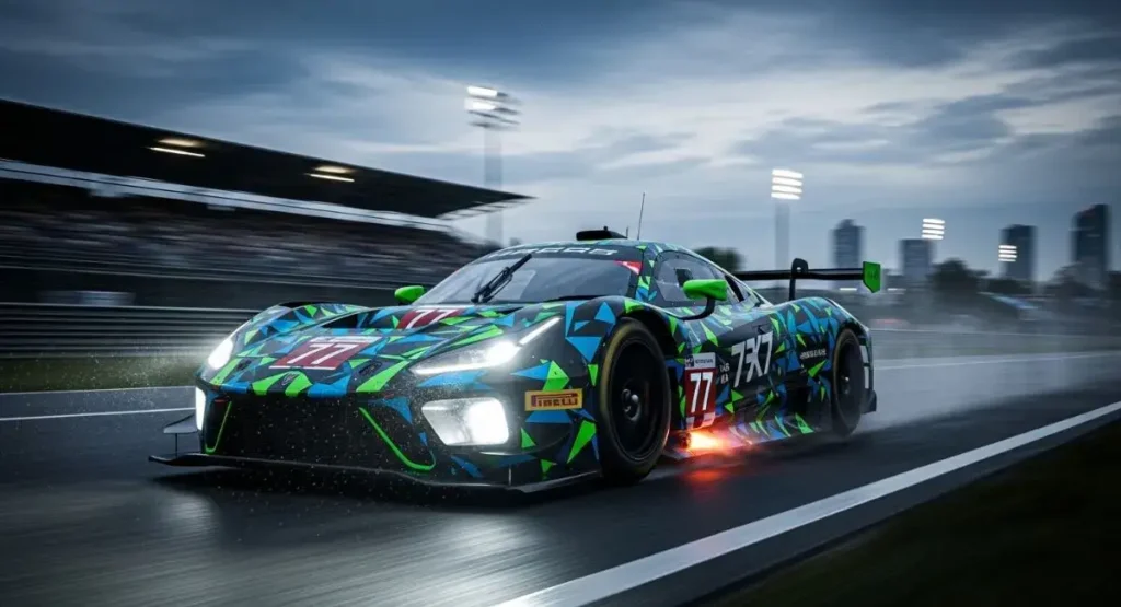 Racing Car  Captions