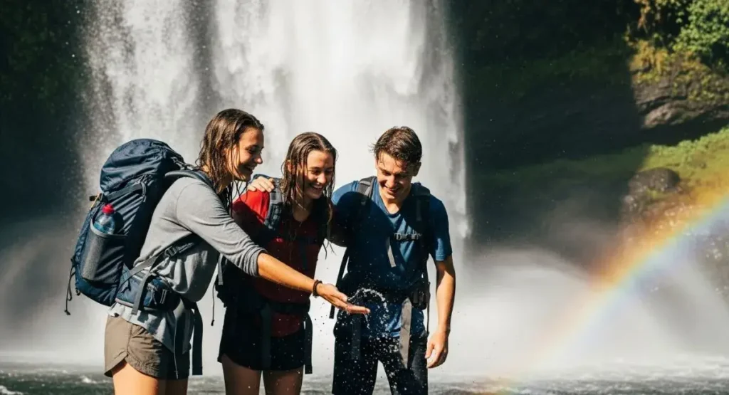 Refreshing Waterfall Captions for Instagram