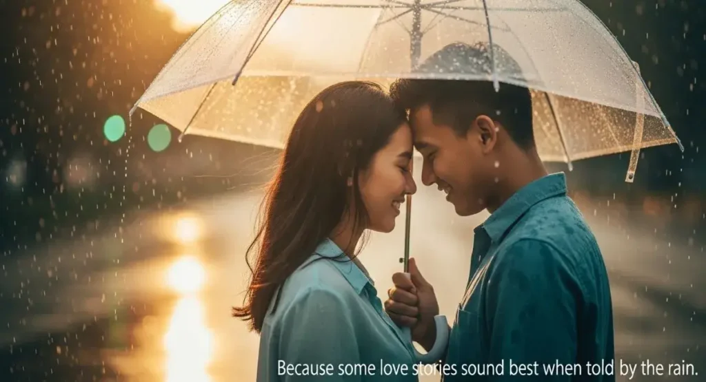 Romantic Monsoon Captions for Instagram