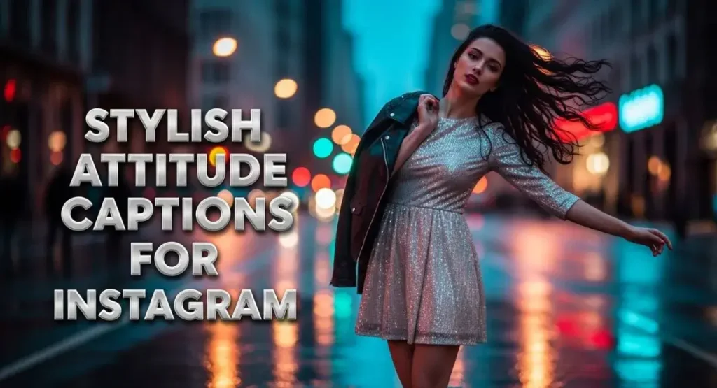 Stylish Attitude Captions for Instagram
