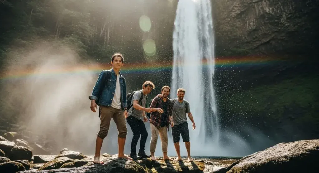 Waterfall Captions For Instagram For Boy