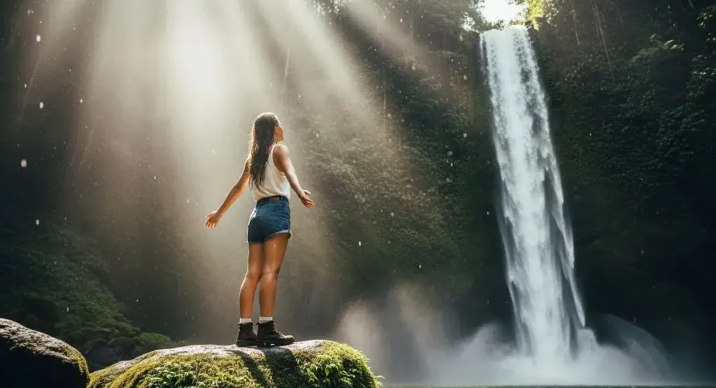 Waterfall Captions for Instagram for Girl