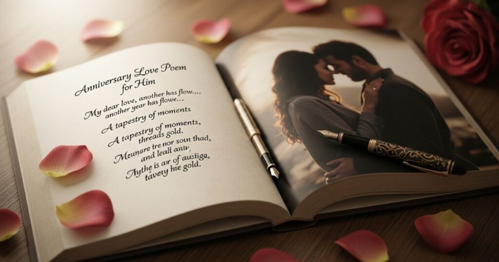 Anniversary Love Poems for Him to Celebrate Your Bond