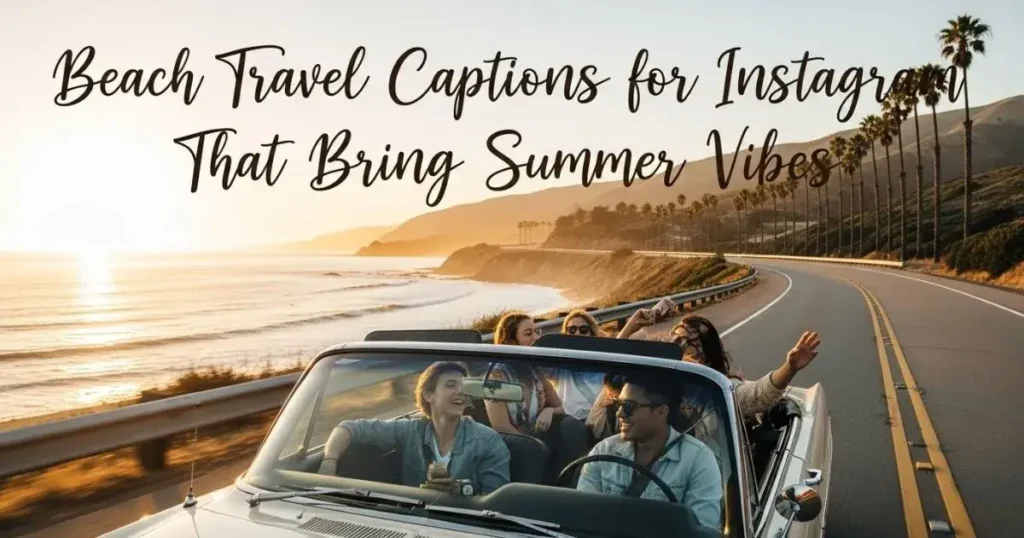 Beach Travel Captions for Instagram That Bring Summer Vibes