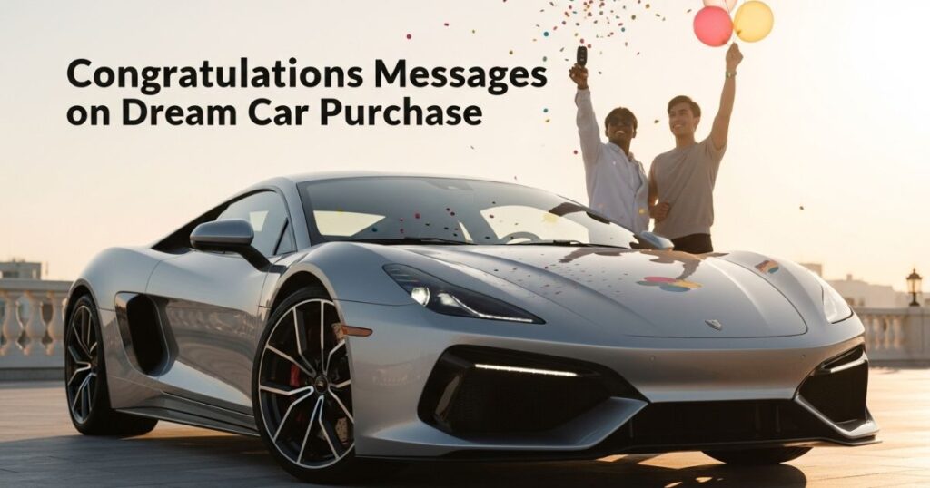 Messages on Dream Car 