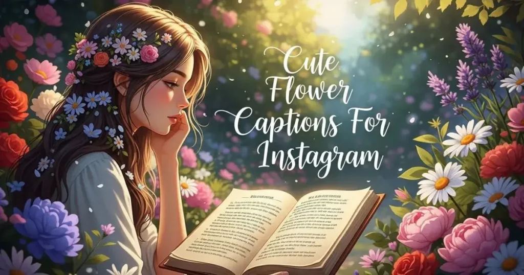 Cute Flower Captions For Instagram