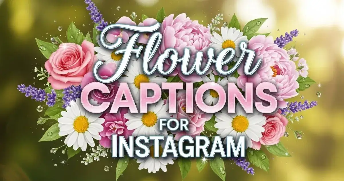 Flower Captions for Instagram