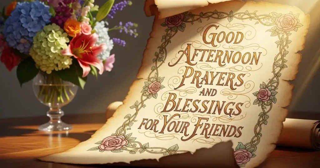 Good Afternoon Prayers and Blessings for Your Friends