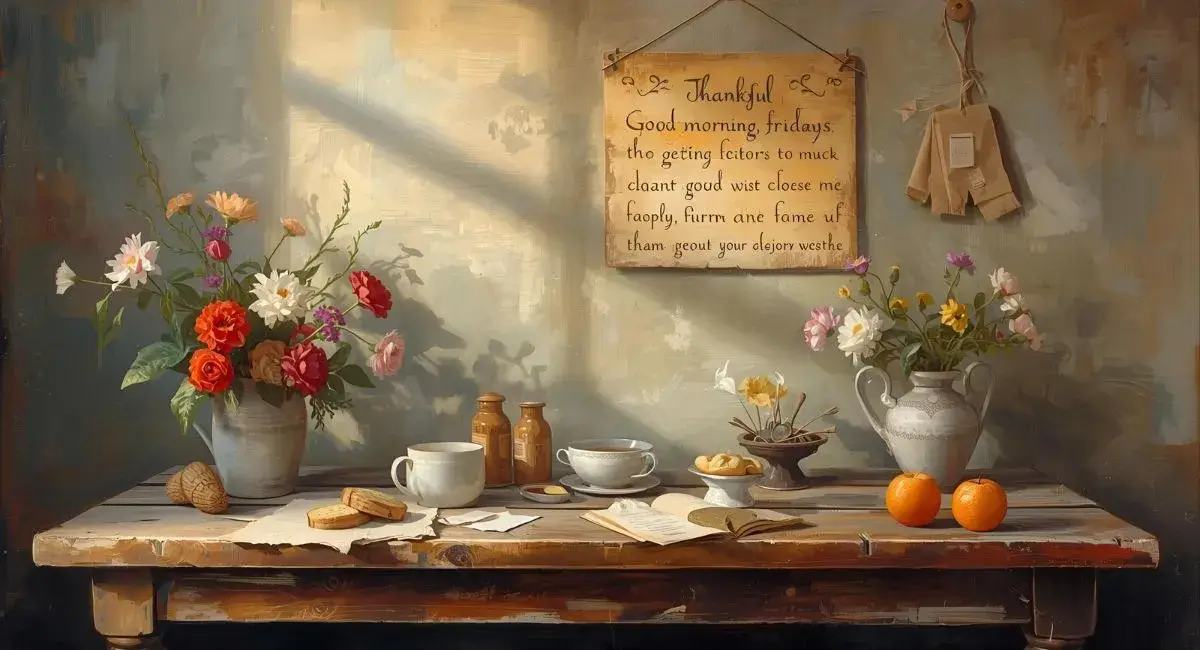 Good Morning Friday Blessings