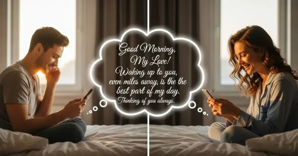 Good Morning Message for My Love Long Distance
