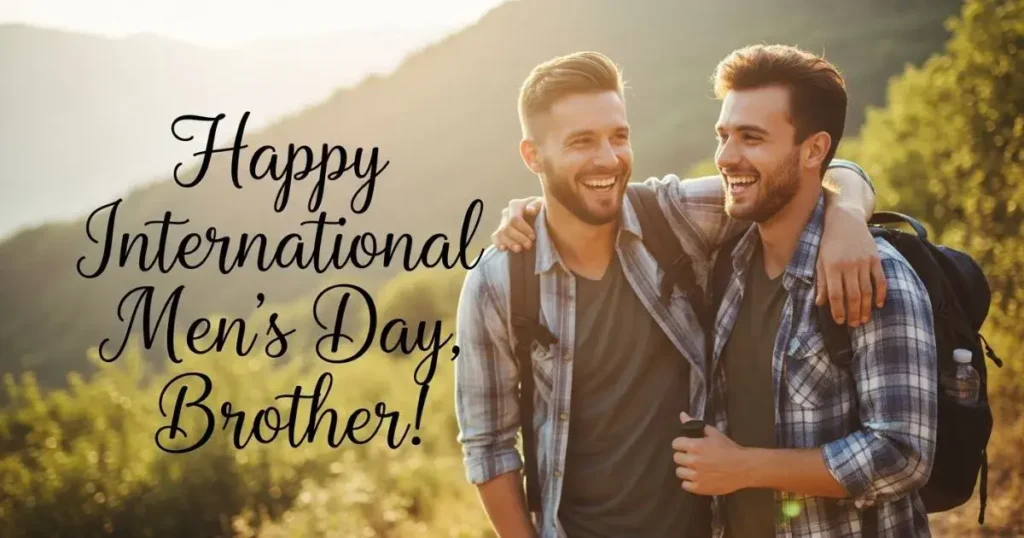 Happy International Men's Day Wishes for Brother