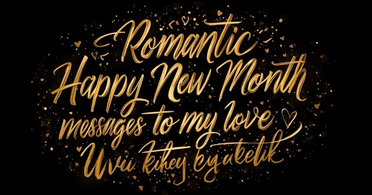 Happy New Month Messages