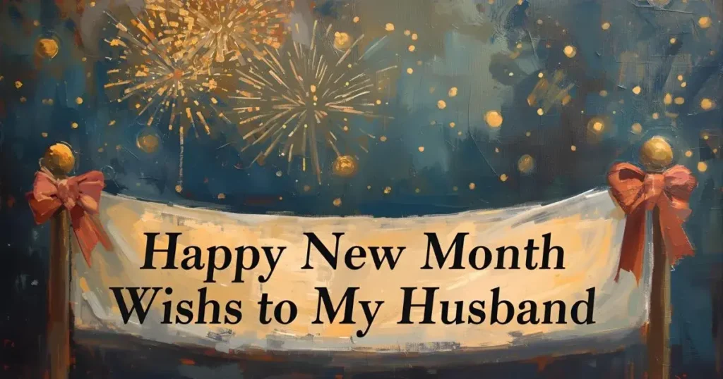 Happy New Month Wishes to My Husband 