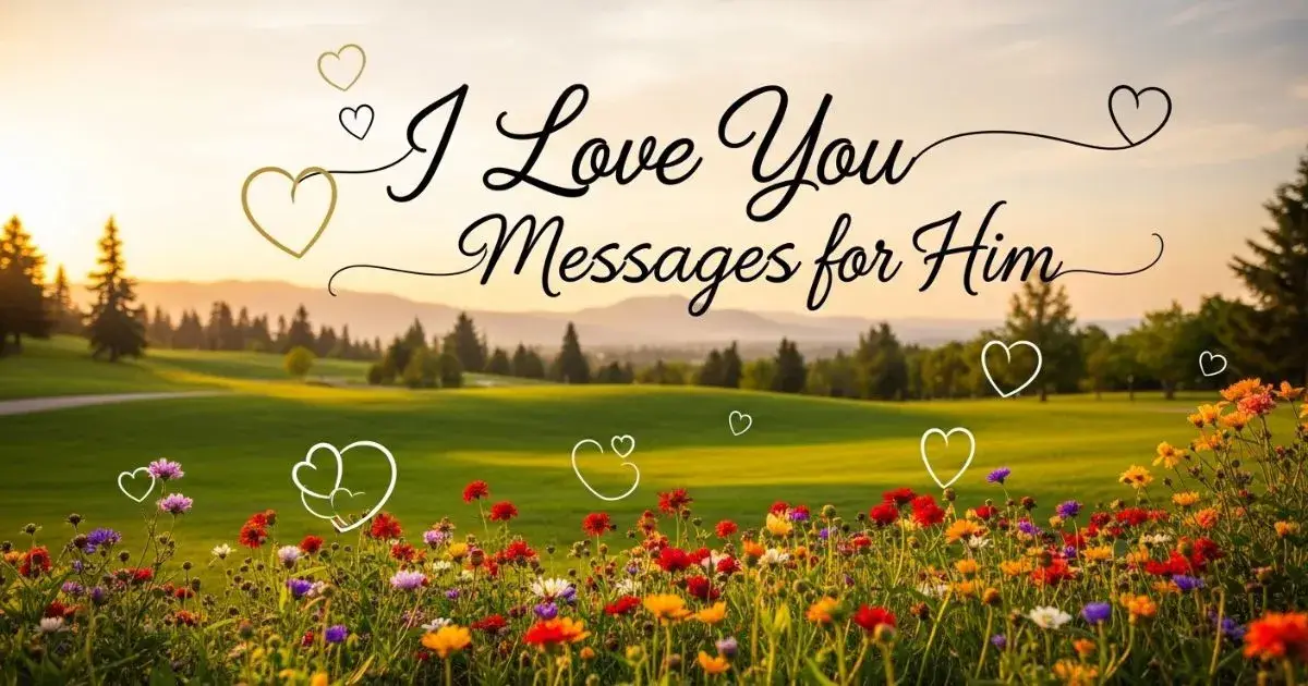 I Love You Messages for Him