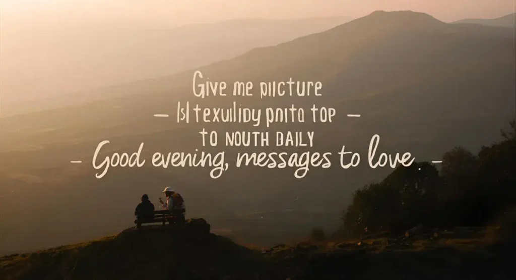 Inspirational Good Evening Messages to Love for Daily Motivation