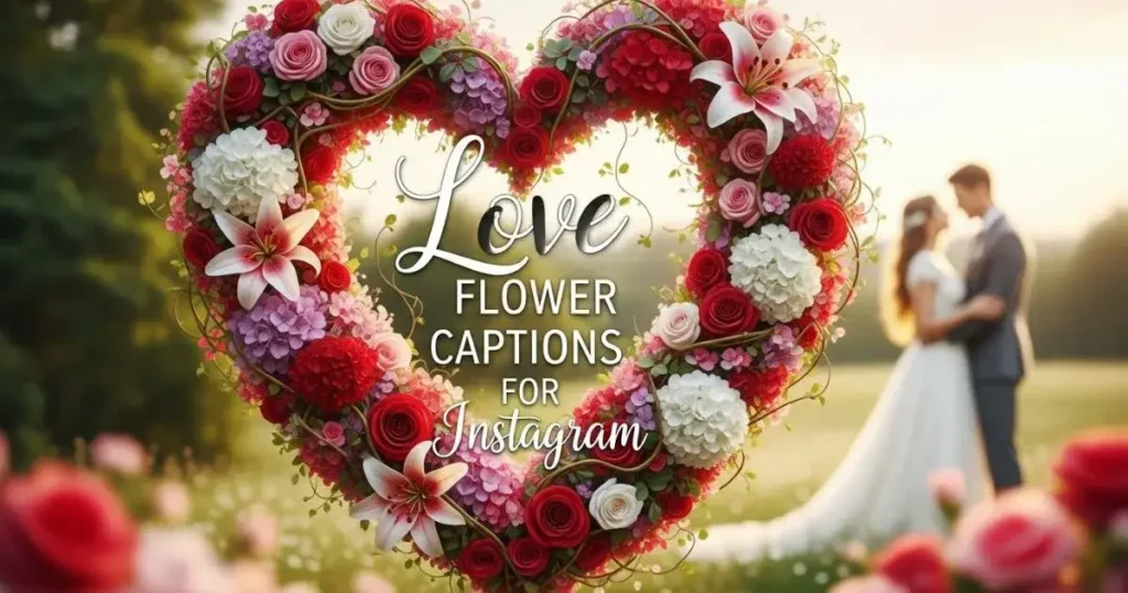 Love Flower Captions For Instagram