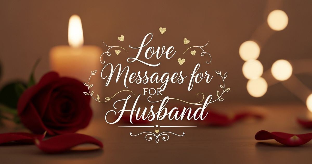Love Messages for Husband