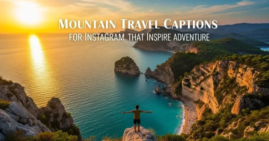 Mountain Travel Captions for Instagram