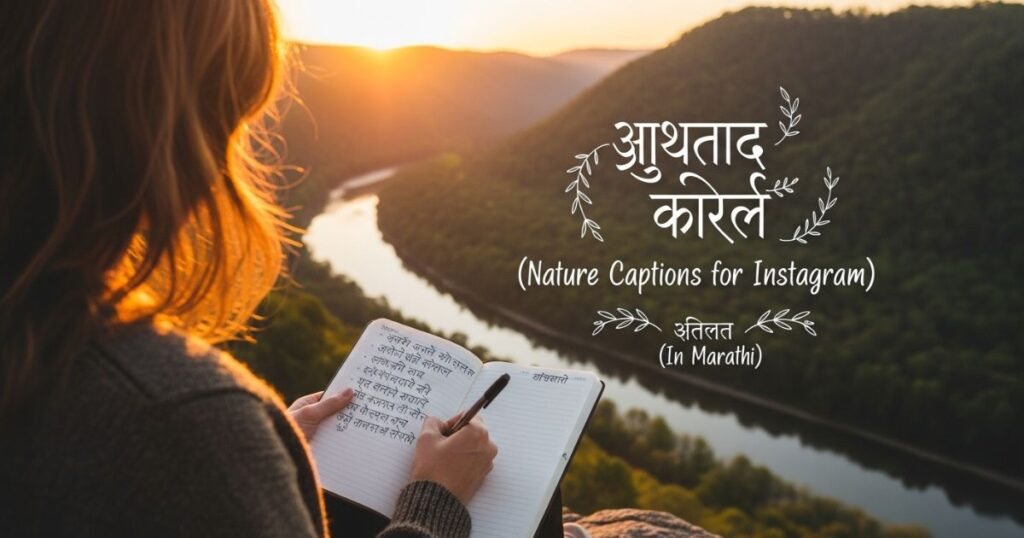 Nature Captions for Instagram in Marathi