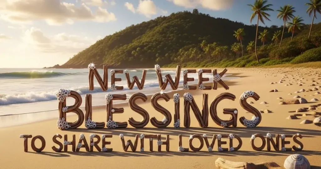 New Week Blessings to Share with Loved Ones