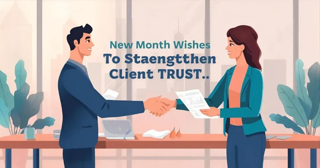 Professional New Month Wishes to Strengthen Client Trust 