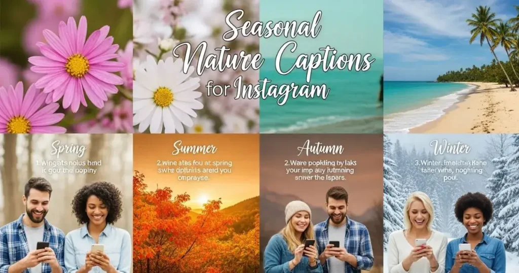 Seasonal Nature Captions for Instagram