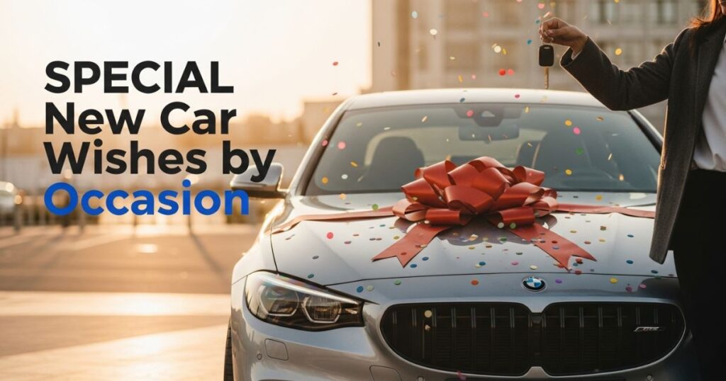 Special New Car Wishes by Occasion