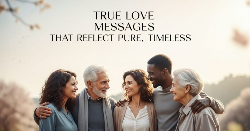 True Love Messages That Reflect Pure, Timeless