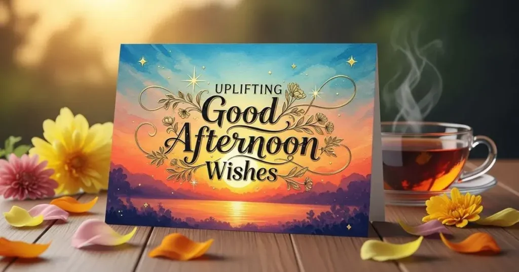 Uplifting Good Afternoon Wishes