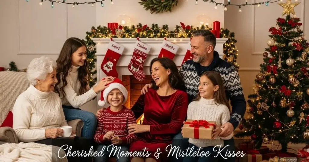 Christmas Captions with Family