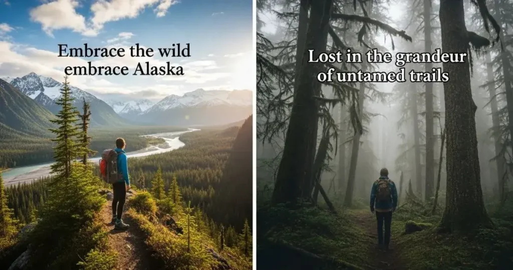 Hiking Alaska Captions 