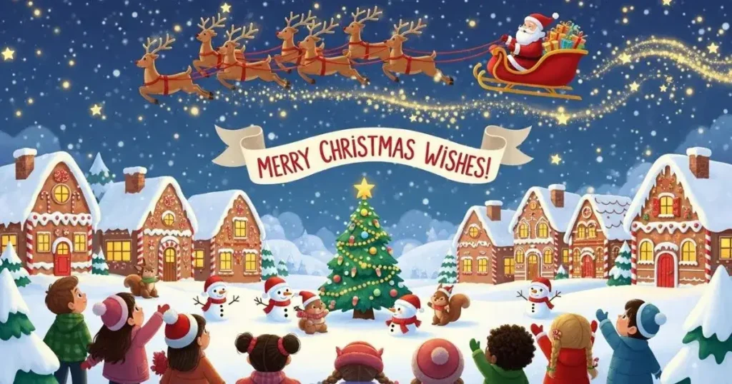 Merry Christmas Wishes for Kids Full of Fun and Magic