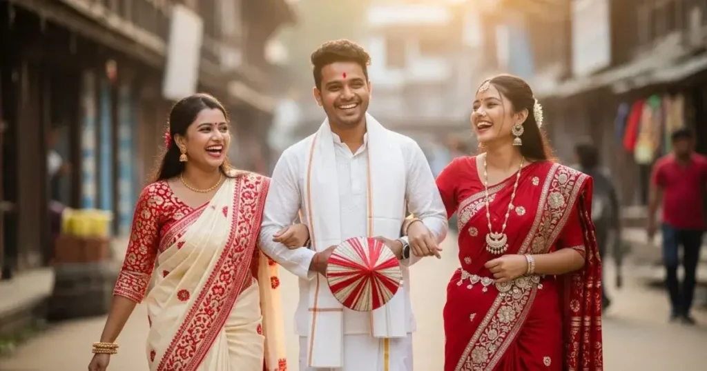 Traditional Assamese Attire Instagram Captions