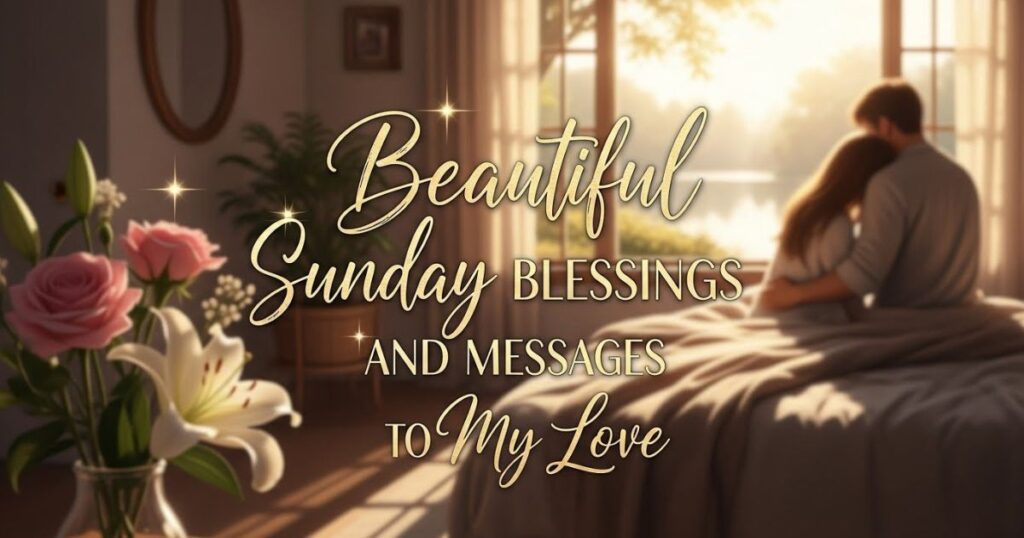 Beautiful Sunday Blessings and Messages to My Love 