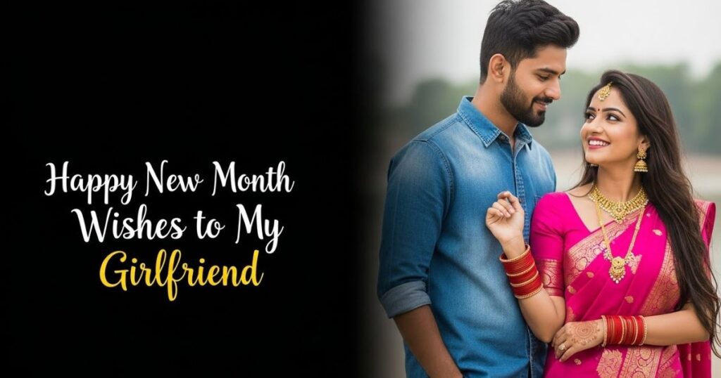 Happy New Month Wishes to My Girlfriend