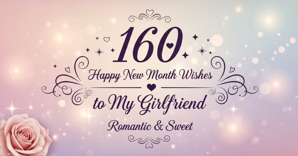 Happy New Month Wishes to My Girlfriend