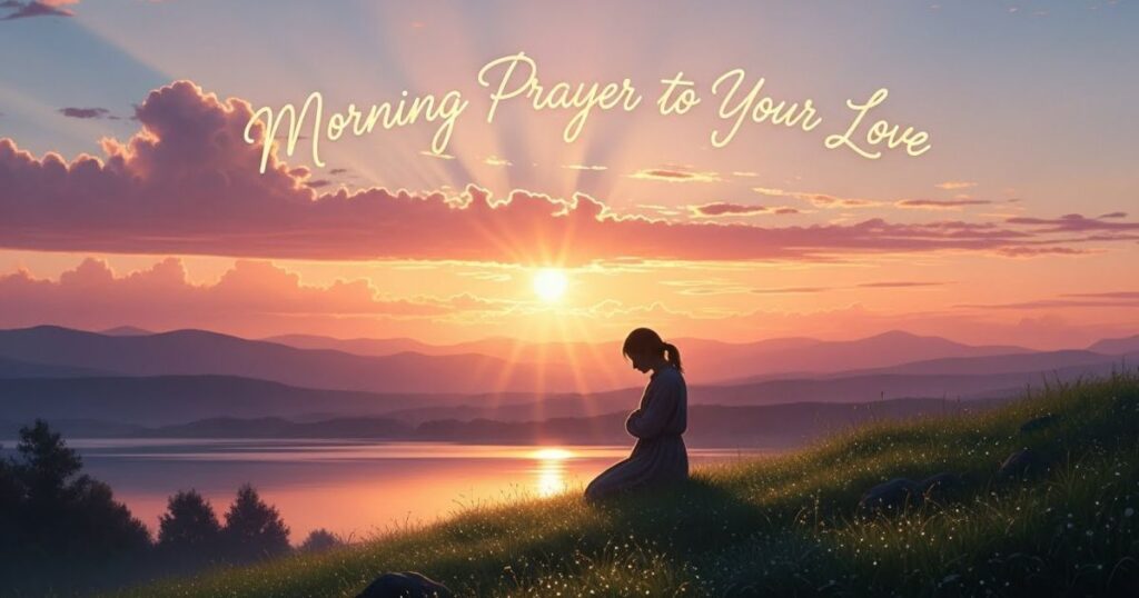 Morning Prayer to Your Love
