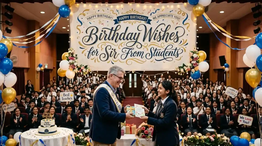 birthday wishes for a student