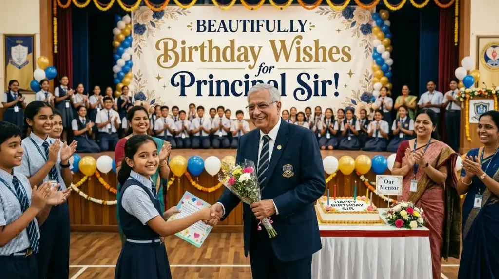 Birthday Wishes for Principal Sir