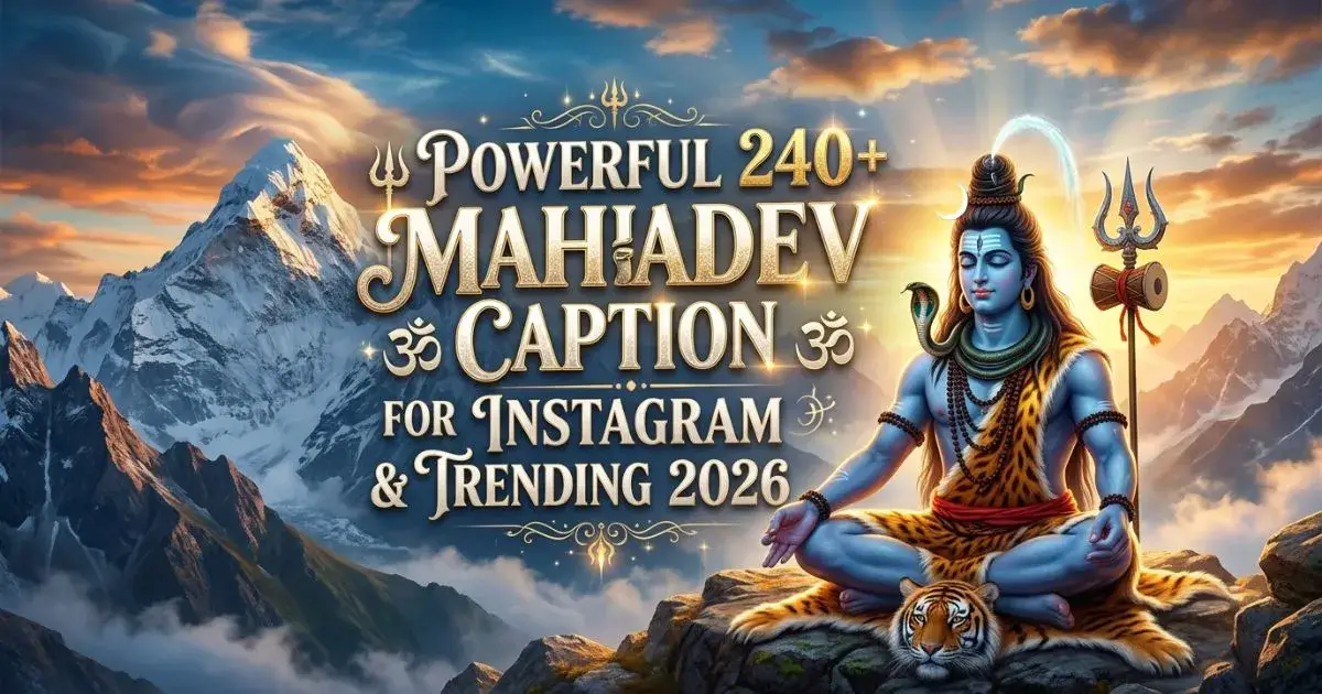 Mahadev caption