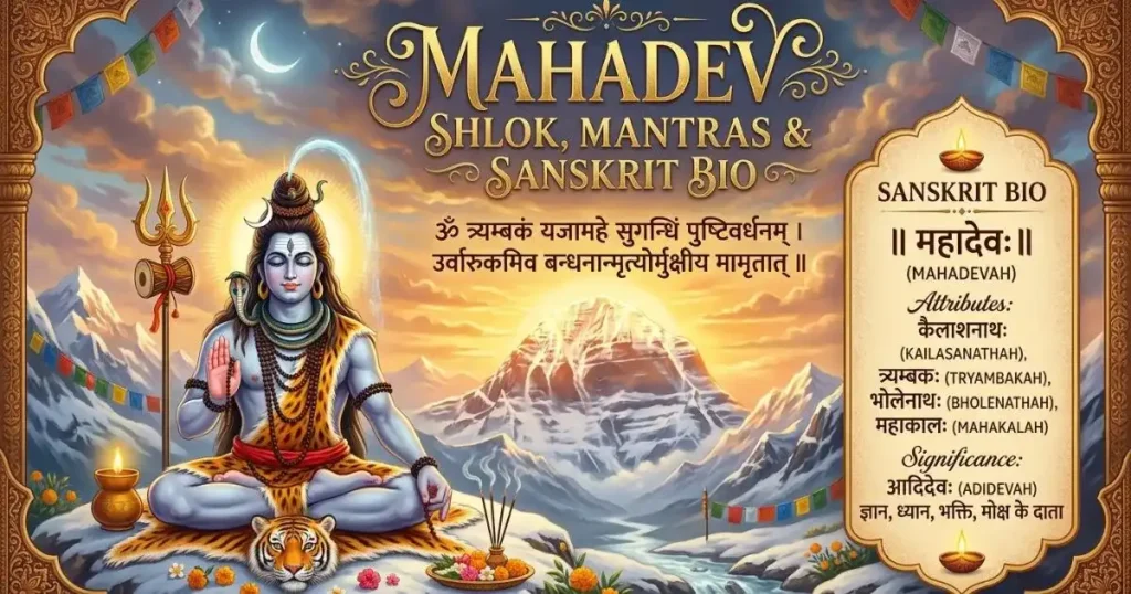 Mahadev Shlok