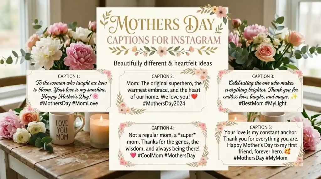 Mothers Day Captions for Instagram