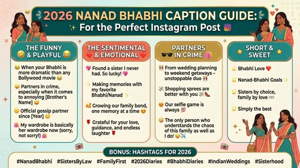 Nanad Bhabhi Caption for Instagram