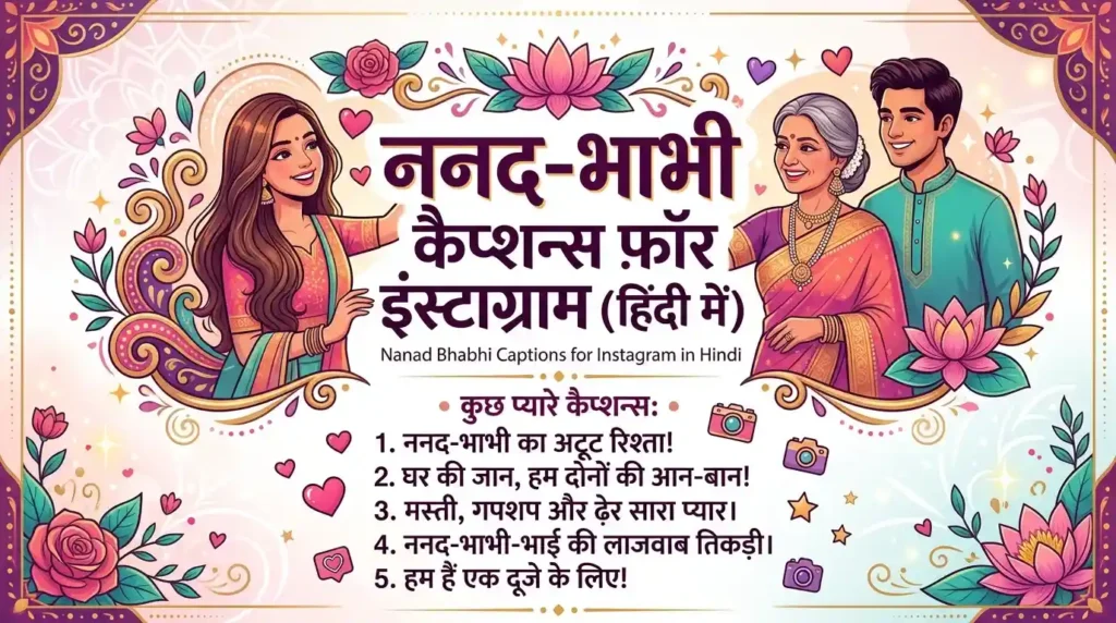 Nanad Bhabhi Captions for Instagram in Hindi